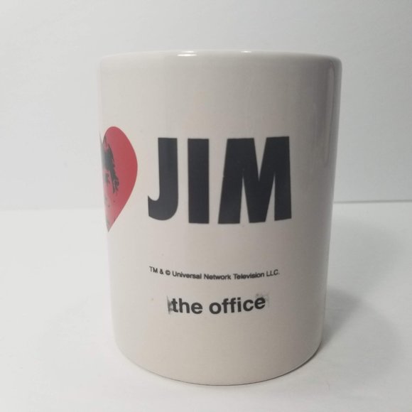 I Heart Jim The Office Coffee Mug Cup Universal - Picture 2 of 5